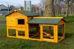 XXL Rabbit Hutch – Smokey Natural Design – Fox Resistant