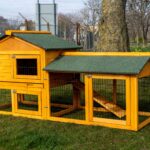 XXL Rabbit Hutch – Smokey Natural Design – Fox Resistant