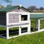 5ft Long Rabbit Hutch – Smokey Grey