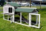 5ft Long Rabbit Hutch – Smokey Grey - Image 3