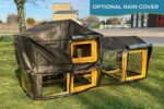 XXL Rabbit Hutch – Smokey Natural Design – Fox Resistant - Image 11