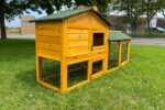 XXL Rabbit Hutch – Smokey Natural Design – Fox Resistant - Image 2