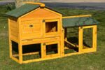 Rabbit Hutch 5ft Long – Smokey Natural Design