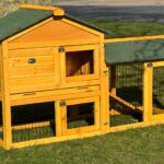 Rabbit Hutch 5ft Long – Smokey Natural Design