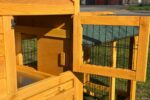 Rabbit Hutch 5ft Long – Smokey Natural Design - Image 5