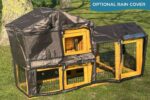 Shadow 5ft Natural Rabbit Hutch - Image 9