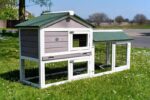 Shadow 5ft Grey Rabbit Hutch - Image 5