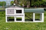Shadow 5ft Grey Rabbit Hutch - Image 7