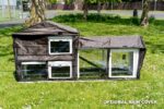 Shadow 5ft Grey Rabbit Hutch - Image 3