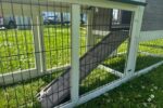 Shadow 5ft Grey Rabbit Hutch - Image 9