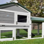 Shadow XXL Grey Rabbit Hutch