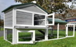 Shadow XXL Grey Rabbit Hutch - Image 2