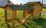 Wider Shadow XXL Natural Rabbit Hutch - Image 9