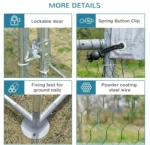 3m x 2m x 1.92m – rabbit walk-in cage - Image 2