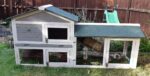 Shadow XL Grey Rabbit Hutch - Image 3