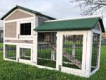 Shadow 5ft Grey Rabbit Hutch