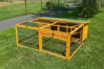 Thumper Natural XL Rabbit Hutch with Run - Image 2