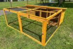 Thumper Natural XL Rabbit Hutch with Run - Image 5