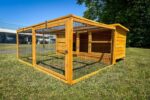 Thumper Natural XL Rabbit Hutch with Run