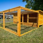 Thumper Natural XL Rabbit Hutch with Run